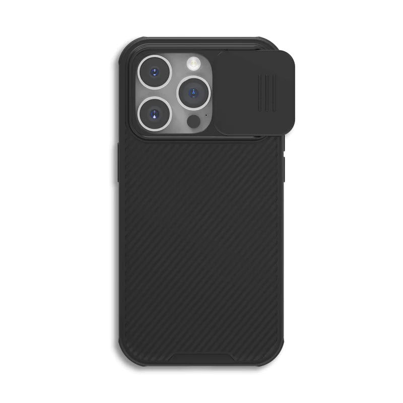 Para iPhone 14 Pro Max Carcasa Nillkin Camshield Pro - Negro