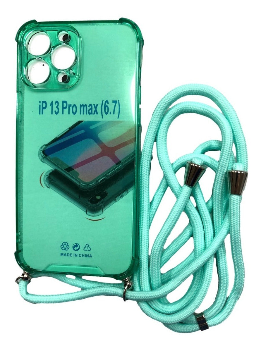 Para iPhone 13 Pro / Pro Max Carcasa Con Cintillo De Colores