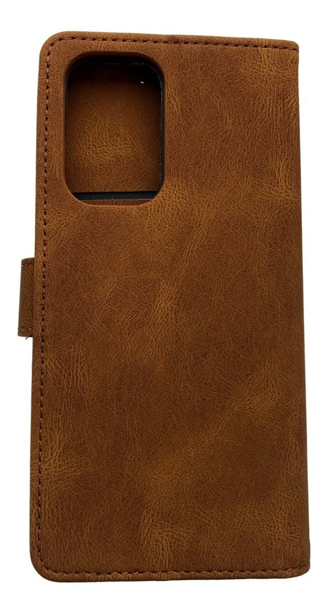 Para Samsung A33 Funda Cuero Tipo Billetera Elegante