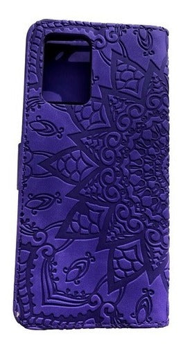 Carcasa Para Samsung S20 Fe Cuero Billetera Mandala