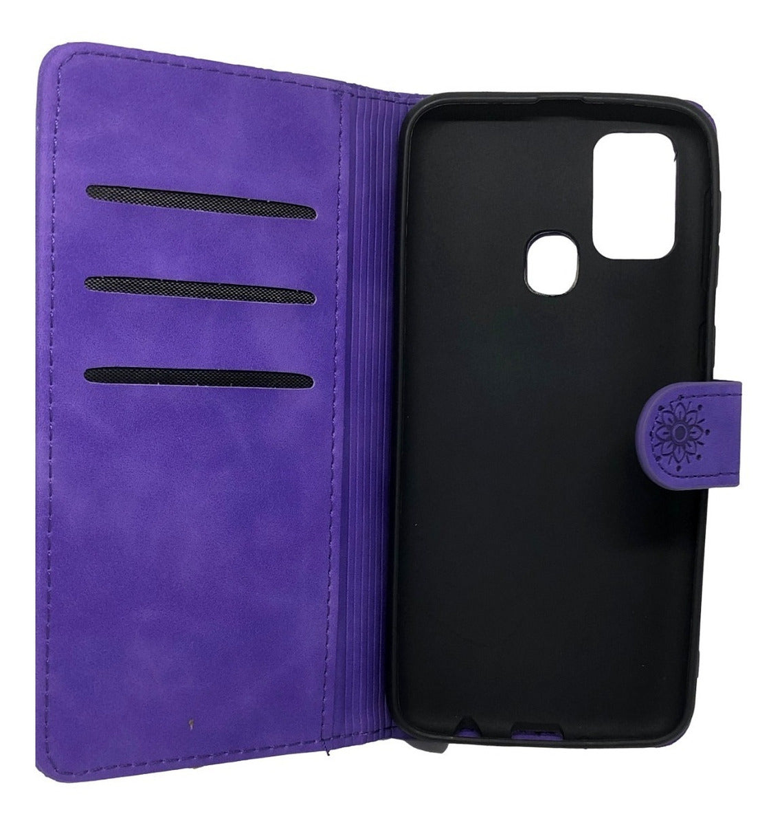 Para Samsung M31 Funda Cuero Tipo Billetera C/tarjetero