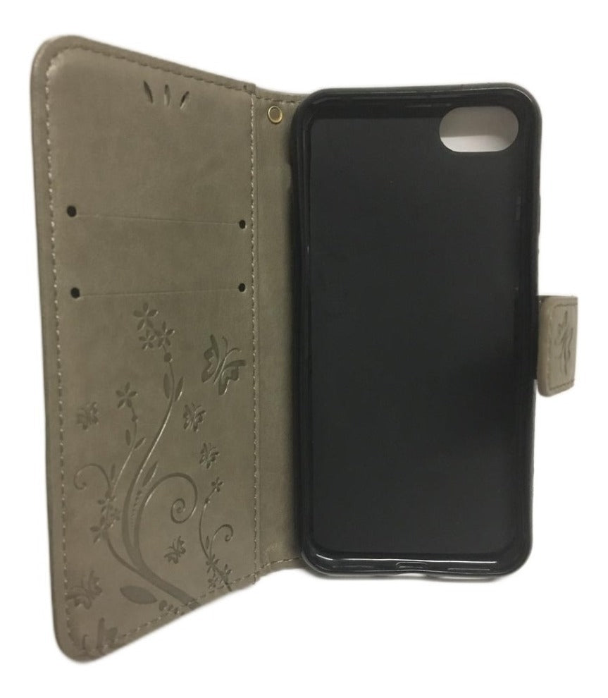 Funda Cuero Tipo Billetera Para  iPhone 7/8/se2020