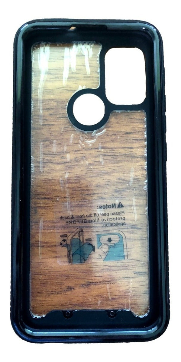 Para Motorola G10 / G20 / G30, Funda Hibrida Protección 360