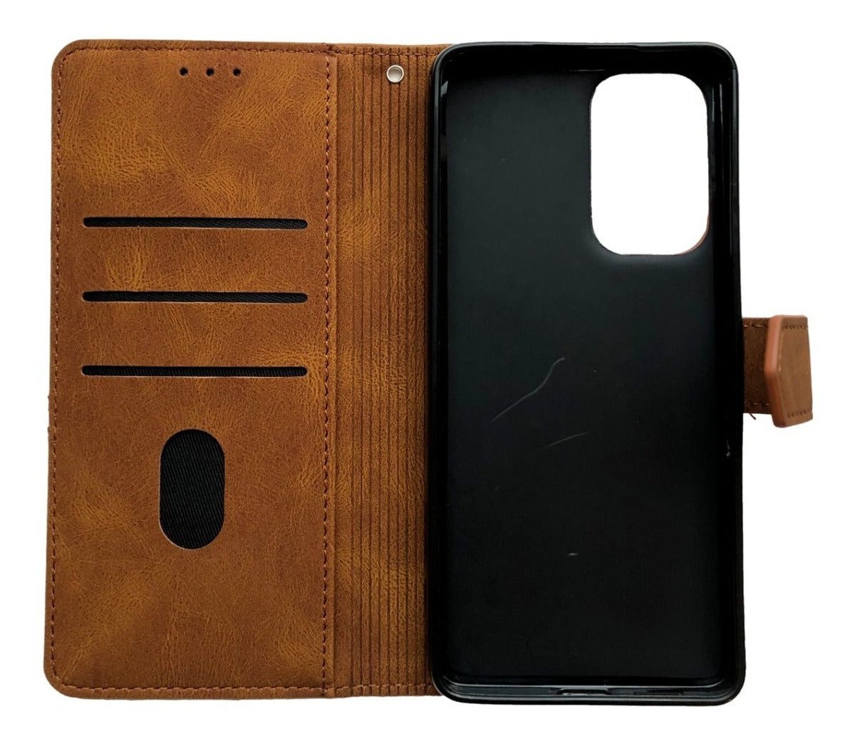 Para Samsung A33 Funda Cuero Tipo Billetera Elegante