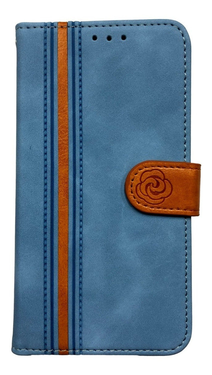 Vivo Y21 / Y21s Funda Billetera Cuero Estampada - Colores