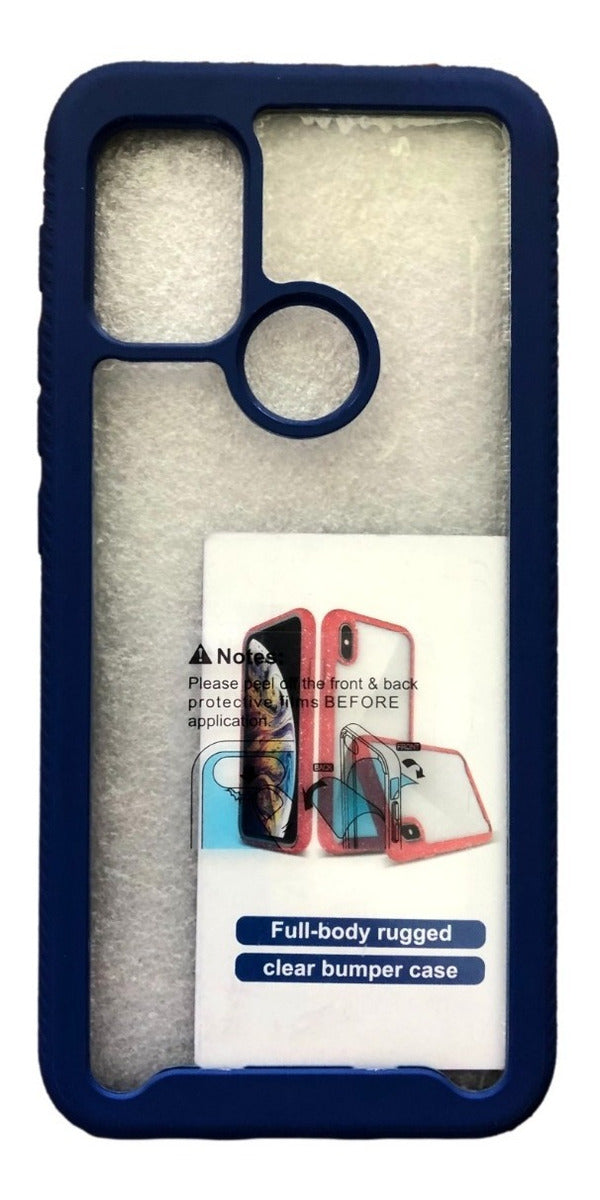 Para Motorola G10 / G20 / G30, Funda Hibrida Protección 360