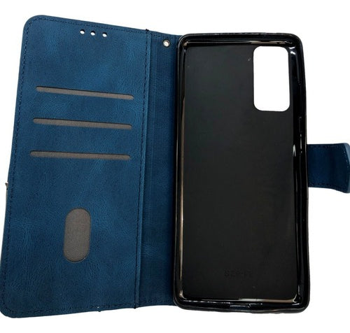 Carcasa Para Samsung S20 Fe, Billetera Cuero Elegante