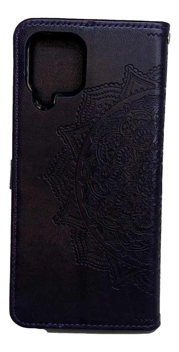 Para Samsung M32 4g, Funda De Cuero Tipo Billetera Mandala