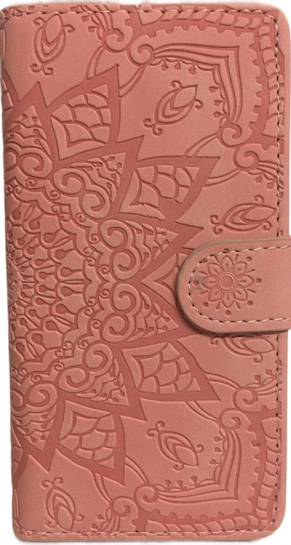 Carcasa Cuero Billetera Para Samsung S8+ Mandala Colores