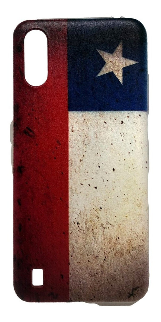 Para Samsung Modelos A - Bandera Chilena - Silicona