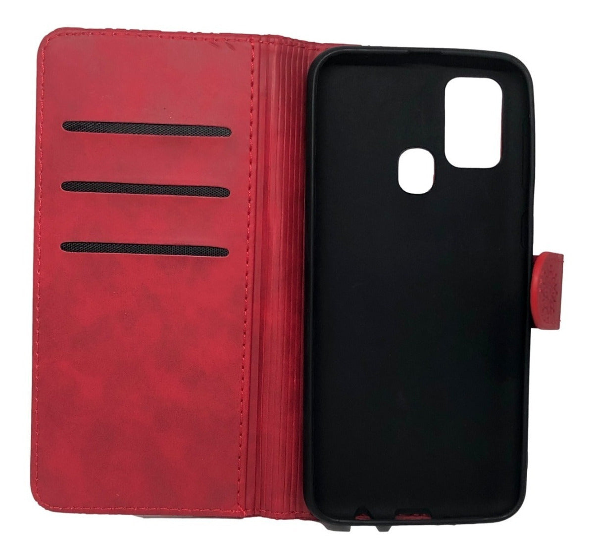 Para Samsung M31 Funda Cuero Tipo Billetera C/tarjetero