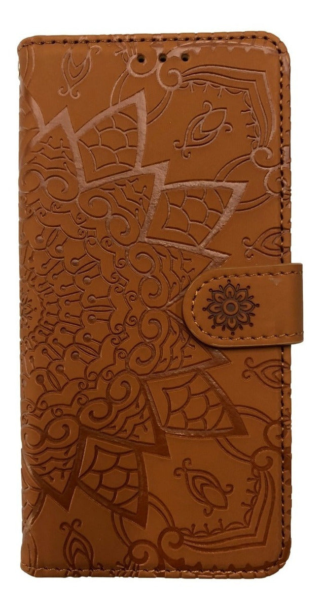 Carcasa Para Samsung A73 Cuero Billetera Mandala