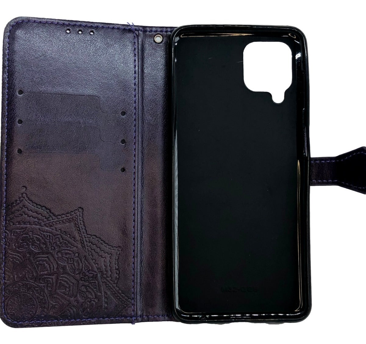 Para Samsung M32 4g, Funda De Cuero Tipo Billetera Mandala