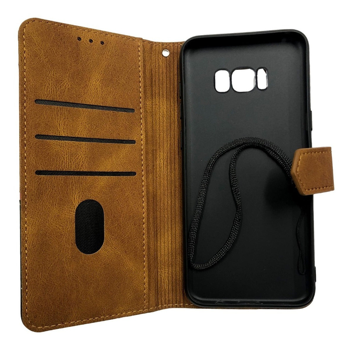 Carcasa Cuero Elegante Para Samsung S8+