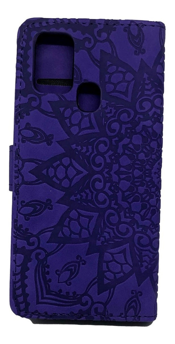 Para Samsung M31 Funda Cuero Tipo Billetera C/tarjetero