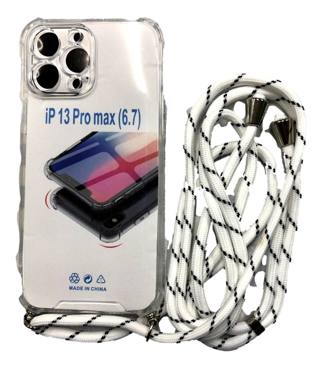 Para iPhone 13 Pro / Pro Max Carcasa Con Cintillo De Colores