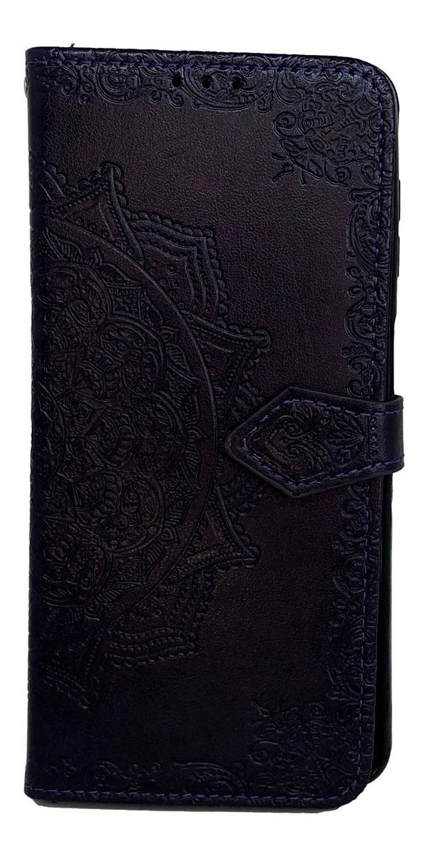 Para Samsung M32 4g, Funda De Cuero Tipo Billetera Mandala