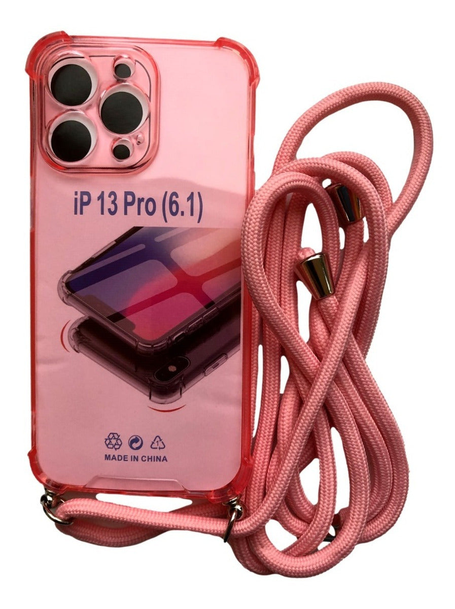 Para iPhone 13 Pro / Pro Max Carcasa Con Cintillo De Colores