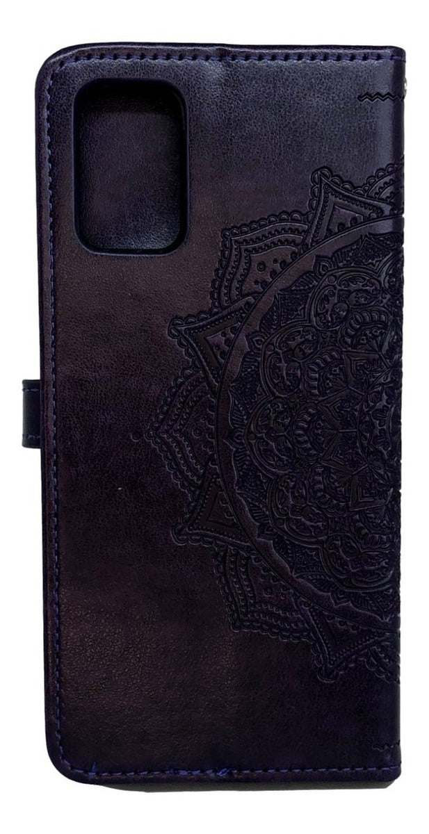 Para Samsung A03s, Funda De Cuero Tipo Billetera Mandala