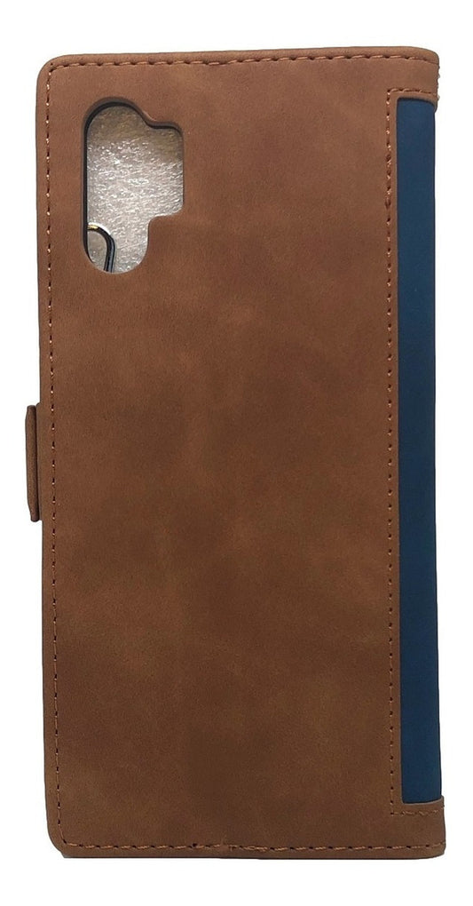 Para Samsung Galaxy Note 10+, Funda De Cuero Billetera