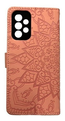 Carcasa Para Samsung A53 Cuero Billetera Mandala