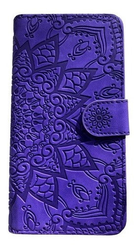 Carcasa Para Samsung Note 10 Lite Cuero Billetera Mandala