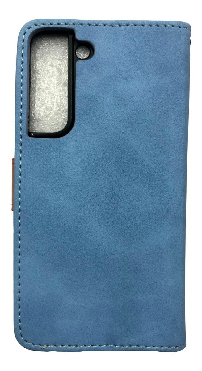 Para Samsung S22 Funda De Cuero Tipo Billetera