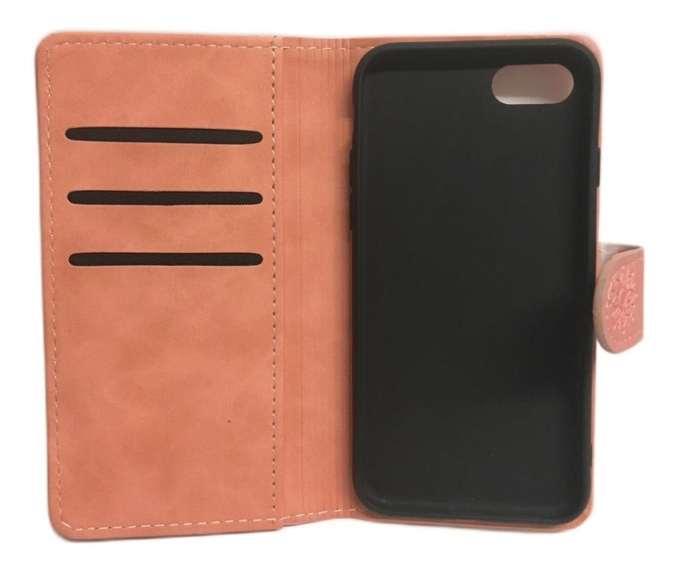 Funda Cuero Tipo Billetera Para  iPhone 7/8/se2020