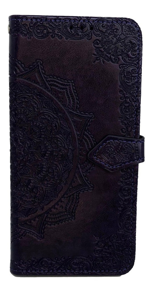 Para Samsung A03s, Funda De Cuero Tipo Billetera Mandala