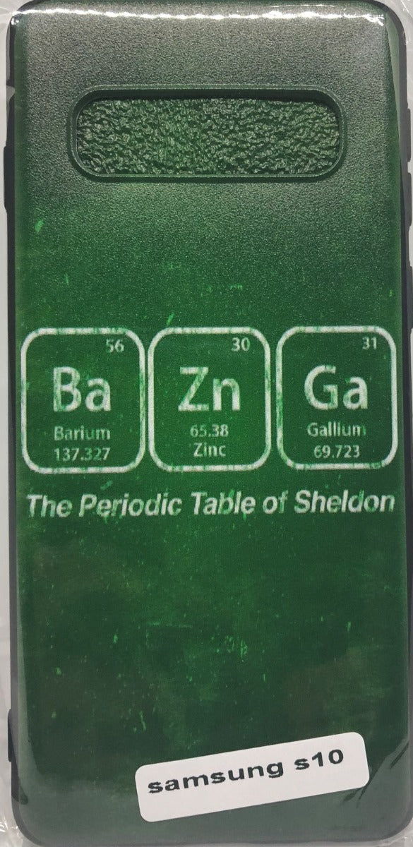 Para Samsung S Varios Modelos - Bazinga - Tabla Periódica