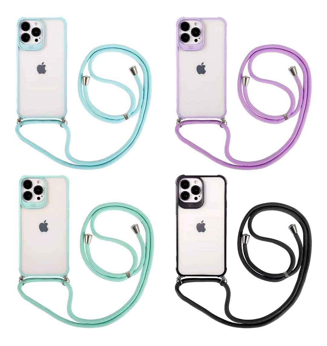 Para iPhone 13 Pro / Pro Max Carcasa Con Cintillo De Colores