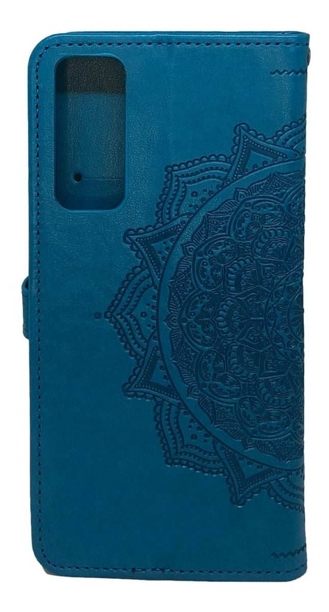 Para Vivo Y51, Funda De Cuero Tipo Billetera C/ Tarjetero