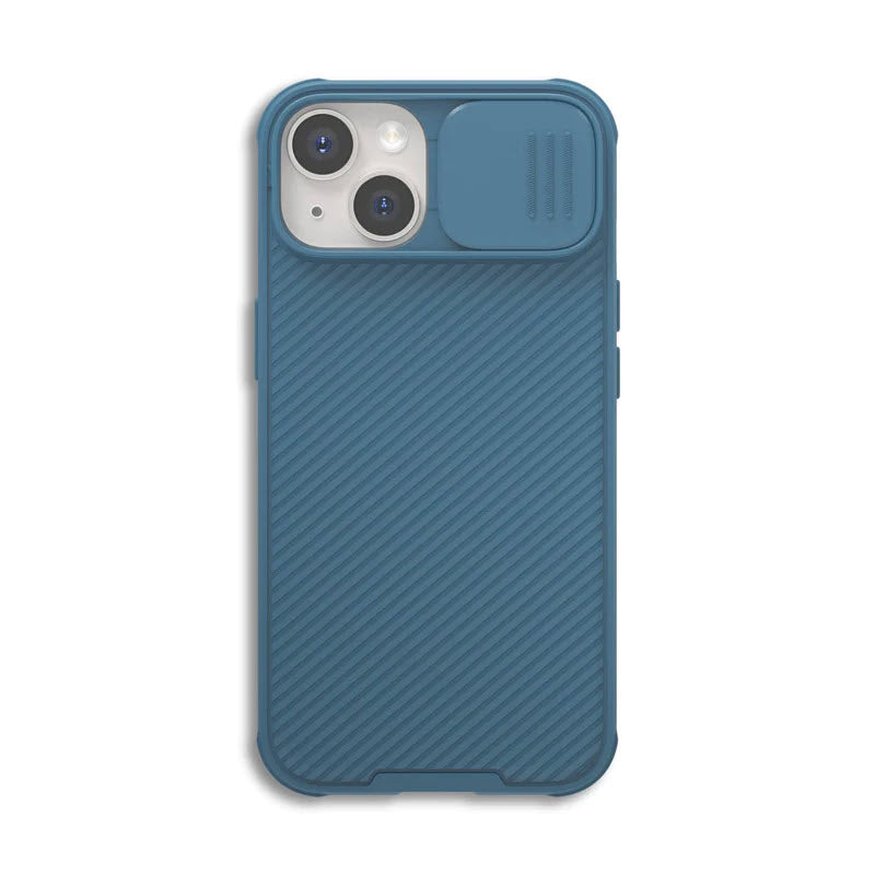 Para iPhone 14 Carcasa Nillkin Camshield Pro - Azul