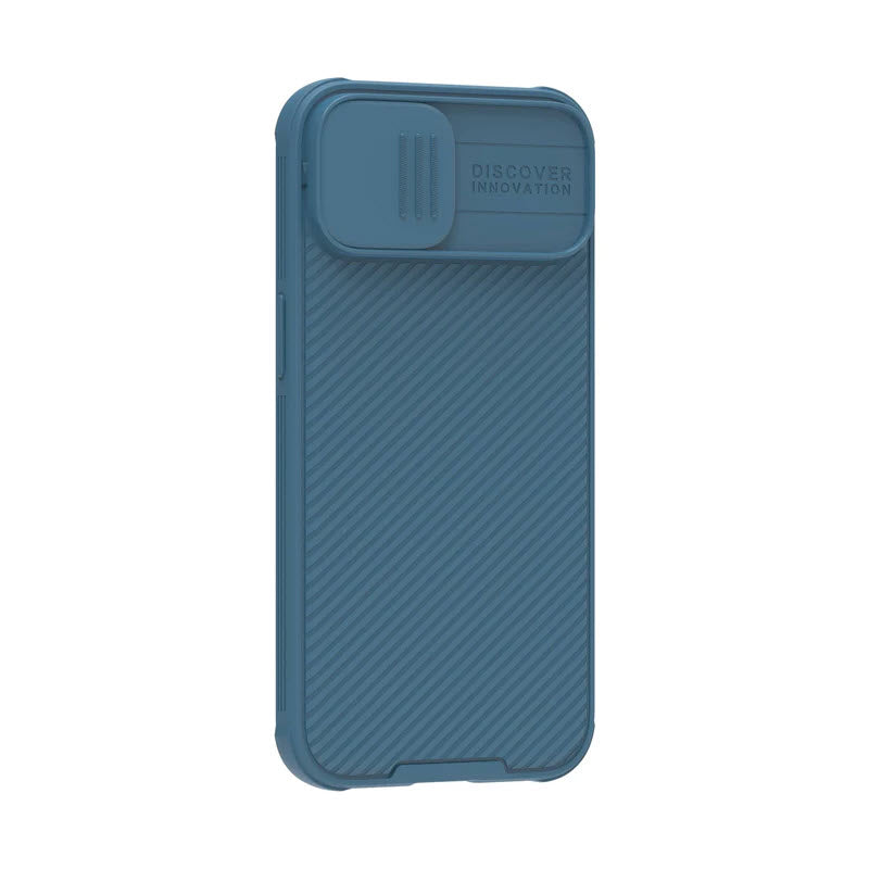 Para iPhone 14 Carcasa Nillkin Camshield Pro - Azul