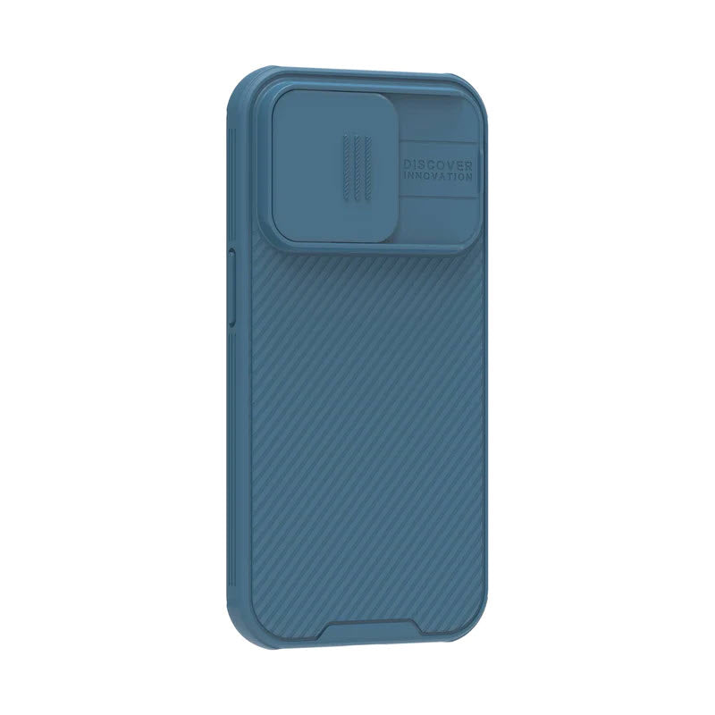 Para iPhone 14 Pro Max Carcasa Nillkin Camshield Pro - Azul