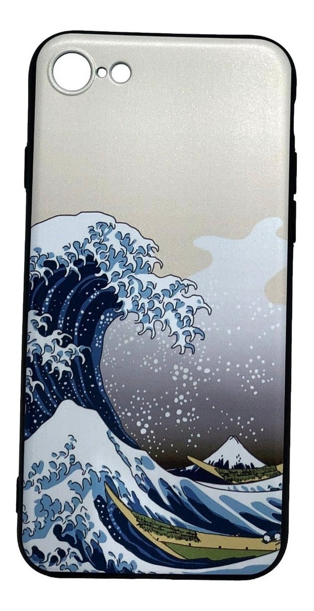 Para iPhone 7/ 8/ Se2020 Carcasa Arte Japones