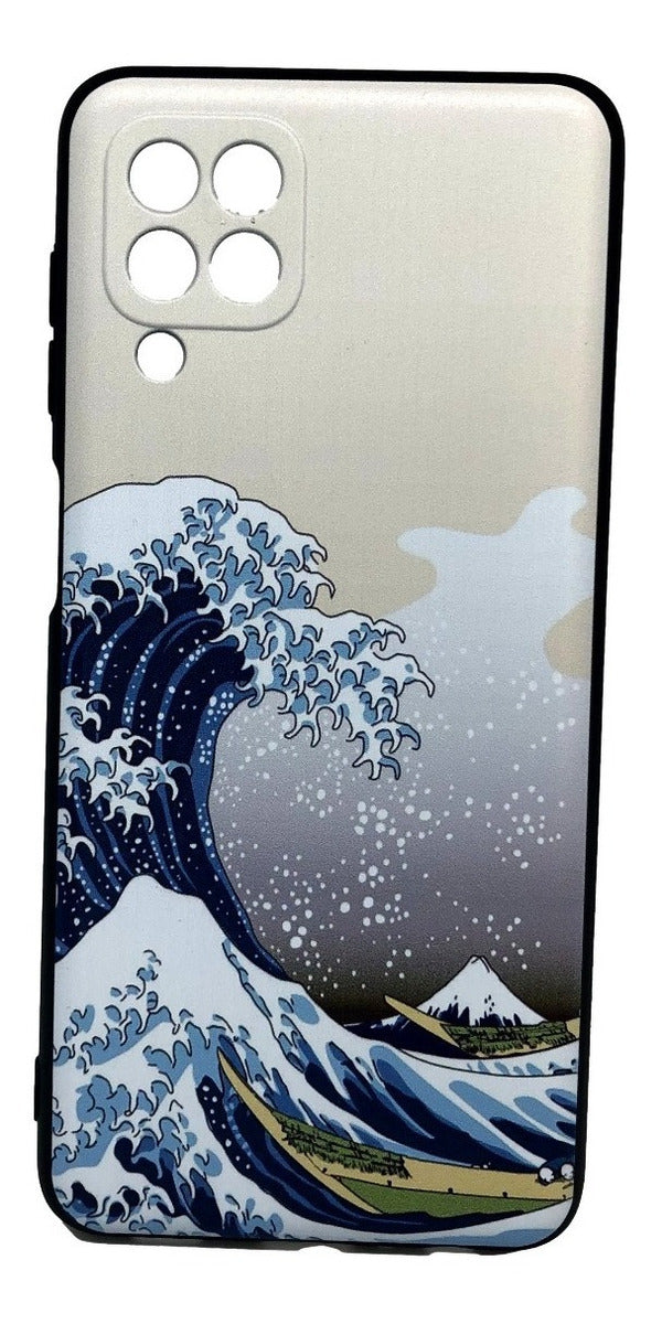 Para Samsung M32 - Carcasa - Arte Japones