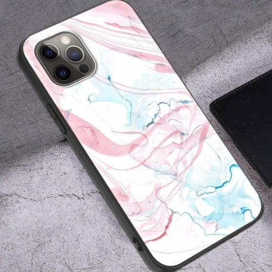 Para iPhone 7 / 8 / Se2020 Carcasa Silicona Dibujo Blanco