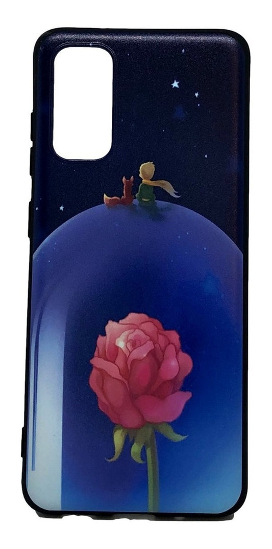 Para Samsung S20 - Carcasa Silicona - El Principito - Rosa