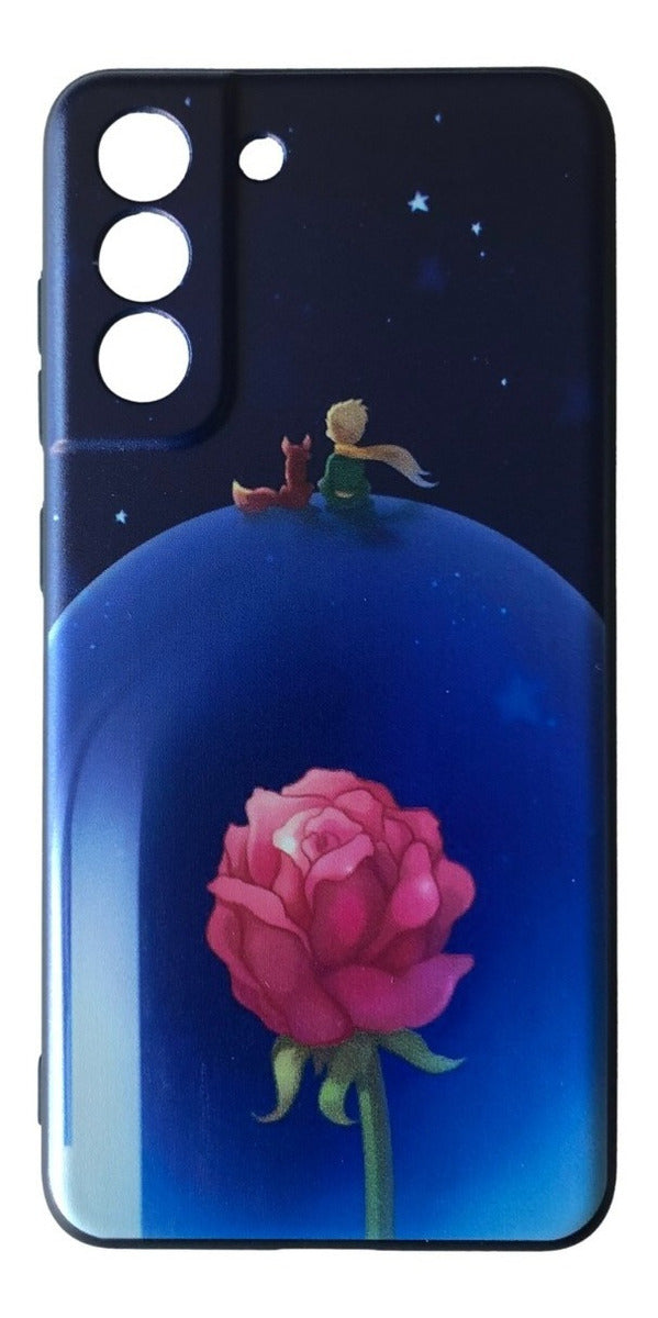 Para Samsung S21 Fe - El Principito Y La Rosa