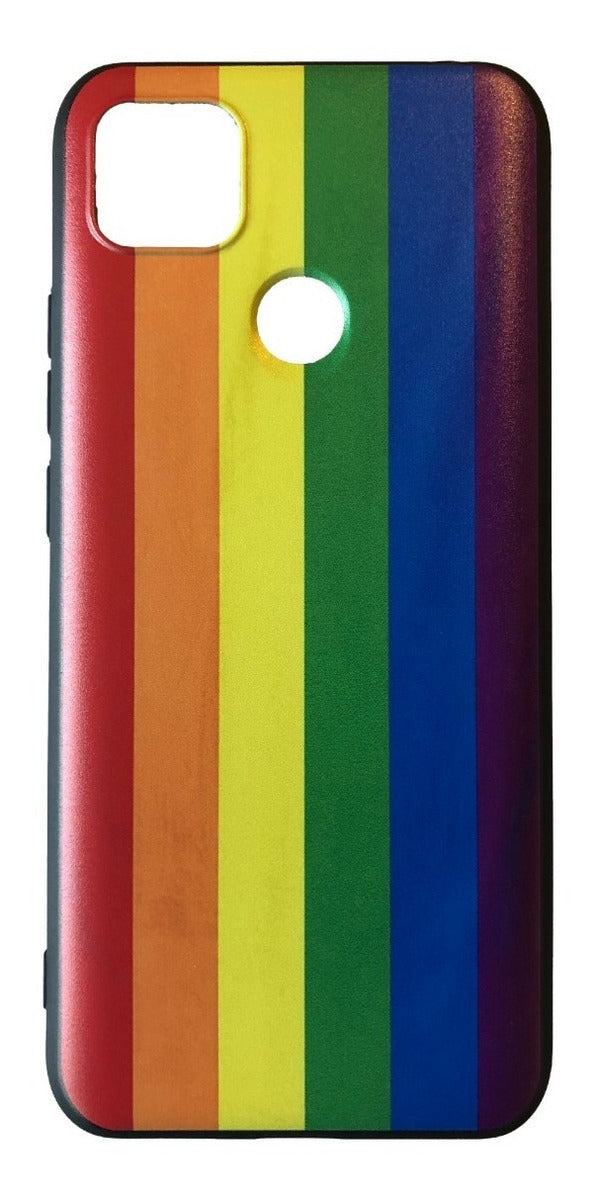 Para Xiaomi Redmi 9c - Carcasa Silicona - Arcoiris