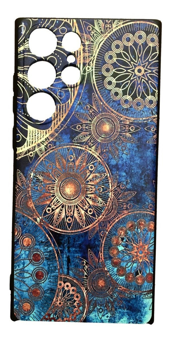 Para Samsung S22 Ultra Carcasa Mandala Místico