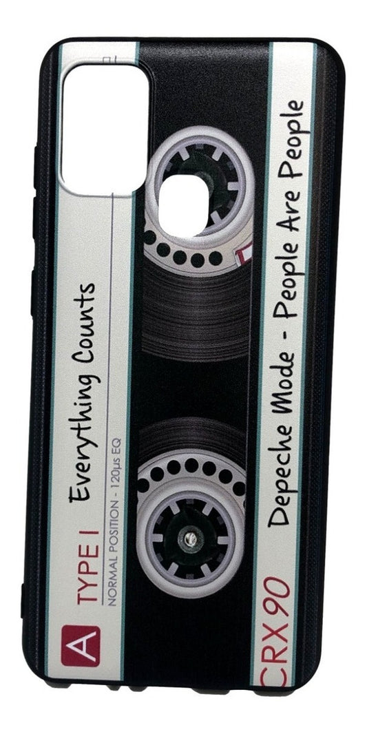 Para Samsung A21s - Carcasa - Retro Cassette