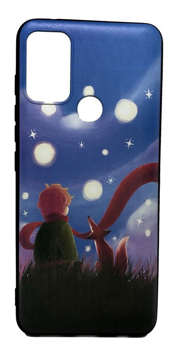 Para Motorola G50 - Carcasa - El Principito Y Las Estrellas