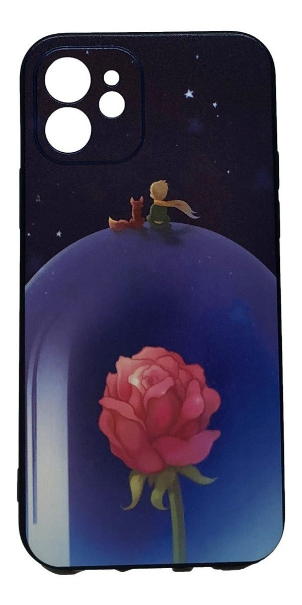 Para Para iPhone 11 - Carcasa El Principito Y La Rosa