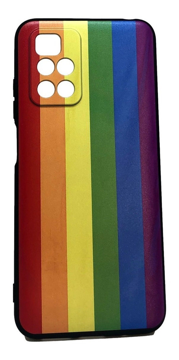 Xiaomi Redmi 10 - Carcasa Silicona - Arcoiris