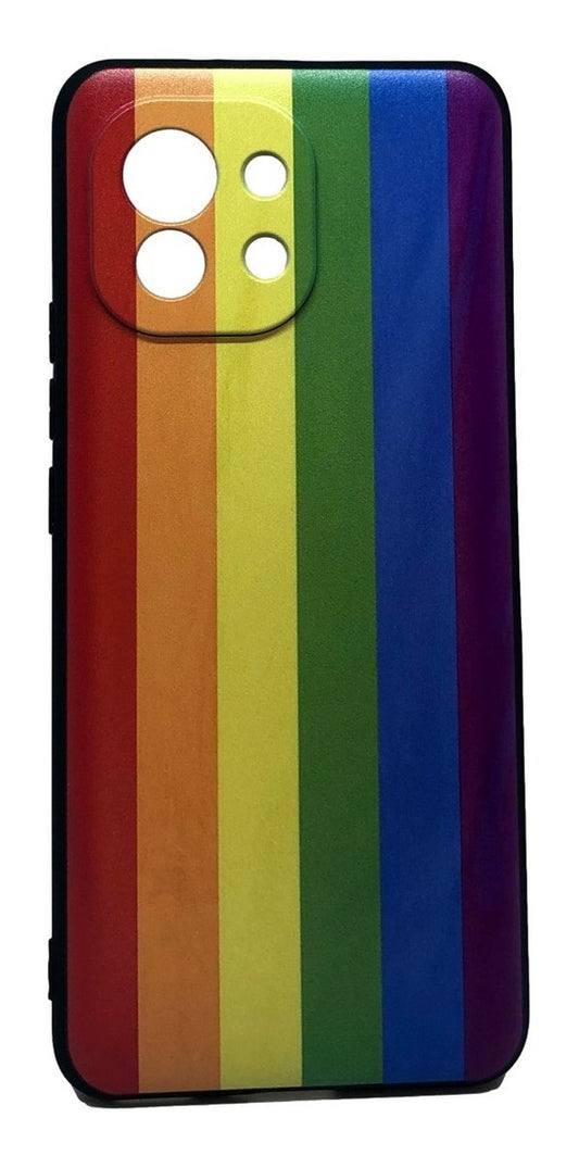 Para Xiaomi Mi 11 Carcasa Silicona - Arcoiris