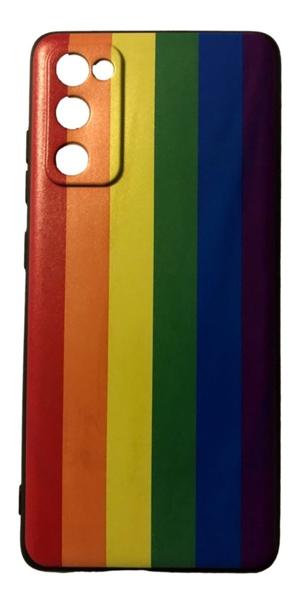 Para Samsung S20 Fe - Carcasa Silicona - Arcoiris