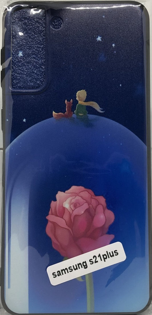 Para Samsung S21+ / S21 Plus - El Principito Y La Rosa