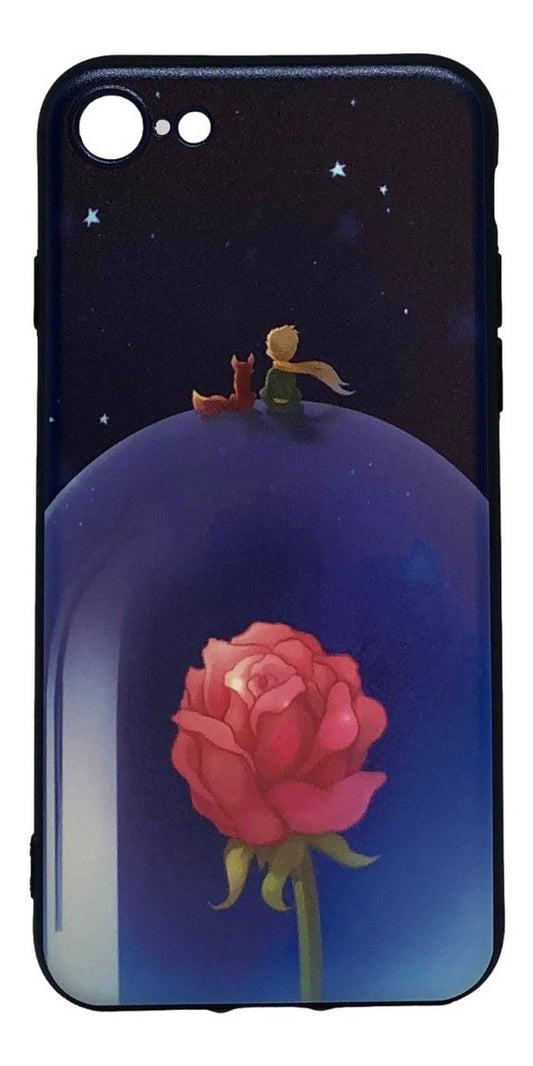 Para iPhone 7 / 8 / Se2020 - El Principito Y La Rosa